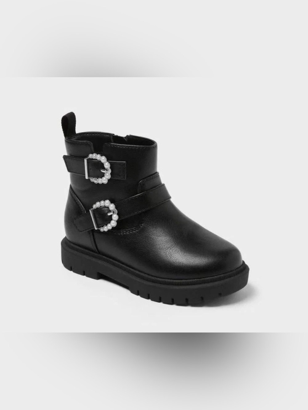 MWT Cat & Jack Evie Lug Ankle Boots